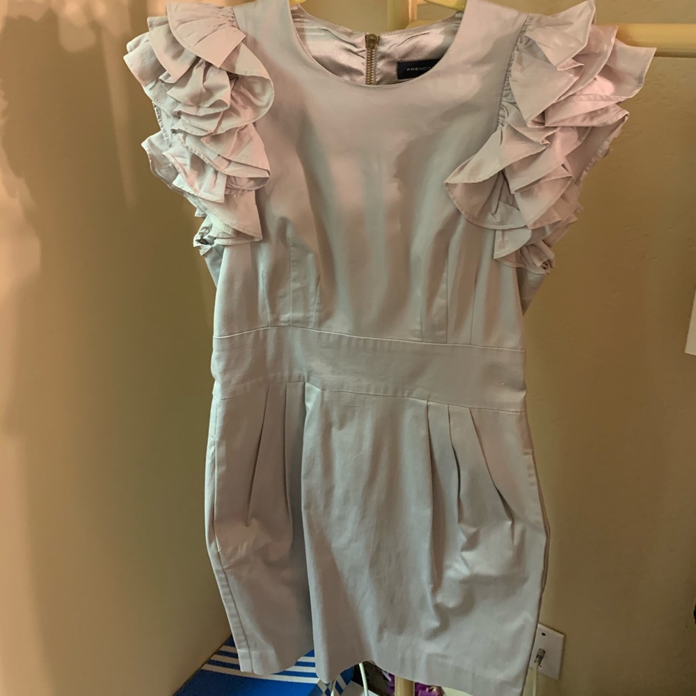 French Connection Wendy ruffle dress SZ 8